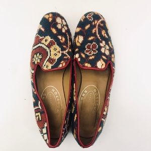 Stubbs and Wootton floral print loafers